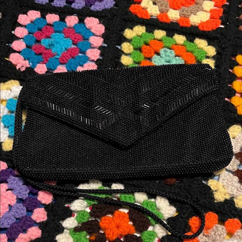 Elegant Black Clutch Bag